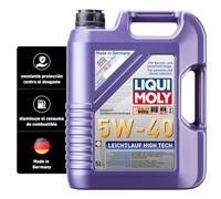 LIQUI MOLY Leichtlauf High Tech 5W-40 | 5 L | Tecnología de síntesis Aceite de motor | 2328