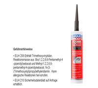 Liqui Moly Liquimate 8200 MS POLÍMERO Negro Masilla De Carrocería 290 ml