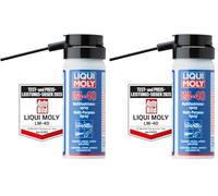Liqui Moly LM 40 Spray Multifuncional | 50 ml | Protección de corrosión | Eliminación de óxido | 3394 (Paquete de 2)