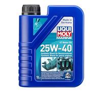 LIQUI MOLY Marine 4T Motor Oil 25W-40 | 1 L | Aceite de motor mineral de arranque | 25026