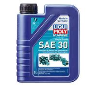 LIQUI MOLY Marine Single Grade SAE 30 | 1 L | Aceite de motor mineral de arranque | 25065