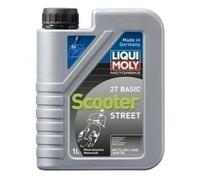 LIQUI MOLY Molyâ Motocicleta 2T Basic Scooter Street Aceite de Motor 1Liter