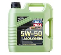 Liqui Moly Molygen 5W-50, 4 L, Aceite de motor para coches, 2543