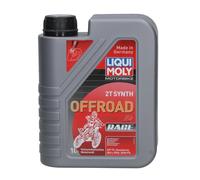 LIQUI MOLY Motocicleta 2T Synth Todoterreno Carrera Aceite de Motor 1Liter