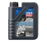 LIQUI MOLY Motocicleta 4T 20W-50 Street Aceite de Motor 1Liter