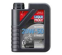 LIQUI MOLY Motocicleta HD Synth 20W-50 Street Aceite de Motor 1Liter Botella