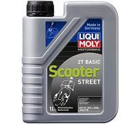 Liqui Moly Motorbike 2T Basic Scooter, 1 L, Aceite de 2 Tiempos de Motocicleta, SKU 1619