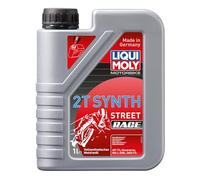 LIQUI MOLY Motorbike 2T Synth Street Race | 1 L | Aceite de 2 tiempos de motocicleta | 1505