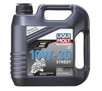 LIQUI MOLY Motorbike 4T 10W-30 Street | 4 L | Tecnología de síntesis de motocicletas Aceite del motor | 1688