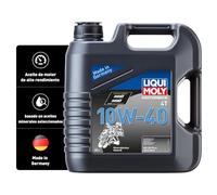 LIQUI MOLY Motorbike 4T 10W-40 | 4 L | Aceite de 4 tiempos de motocicleta | 3046