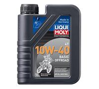 LIQUI MOLY Motorbike 4T 10W-40 Basic Offroad | 1 L | Aceite de 4 tiempos de motocicleta | 3059