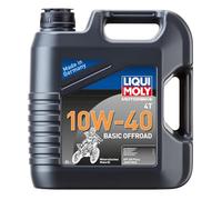 LIQUI MOLY Motorbike 4T 10W-40 Basic Offroad | 4 L | Aceite de 4 tiempos de motocicleta | 3062