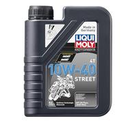 LIQUI MOLY Motorbike 4T 10W-40 Street | 1 L | Aceite de 4 tiempos de motocicleta | 1521