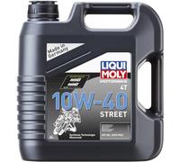 LIQUI MOLY Motorbike 4T 10W-40 Street | 4 L | Aceite de 4 tiempos de motocicleta | 1243