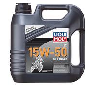 LIQUI MOLY Motorbike 4T 15W-50 Offroad | 4 L | Tecnología de síntesis de motocicletas Aceite del motor | 3058