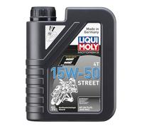 LIQUI MOLY Motorbike 4T 15W-50 Street | 1 L | Tecnología de síntesis de motocicletas Aceite del motor | 2555