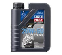 LIQUI MOLY Motorbike 4T 20W-50 Street | 1 L | Aceite de 4 tiempos de motocicleta | 1500