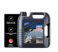 Garrafa 4L aceite Liqui Moly Motorbike 4T 20W-50 mineral Street 1696
