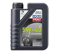 LIQUI MOLY Motorbike 4T 5W-40 HC Scooter | 1 L | Tecnología de síntesis de motocicletas Aceite del motor | 20829