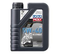 Envío gratis bote 1l aceite liqui moly hc sintetico 5w-40 para moto repuestos