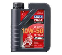 LIQUI MOLY Motorbike 4T Synth 10W-50 Offroad Race | 1 L | Aceite de 4 tiempos de motocicleta | 3051