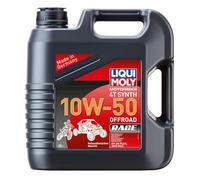 LIQUI MOLY Motorbike 4T Synth 10W-50 Offroad Race | 4 L | Aceite de 4 tiempos de motocicleta | 3052