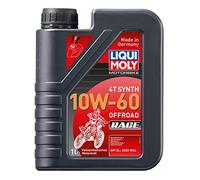 LIQUI MOLY Motorbike 4T Synth 10W-60 Offroad Race | 1 L | Aceite de 4 tiempos de motocicleta | 3053