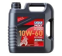 LIQUI MOLY Motorbike 4T Synth 10W-60 Offroad Race | 4 L | Aceite de 4 tiempos de motocicleta | 3054