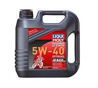 LIQUI MOLY Motorbike 4T Synth 5W-40 Offroad Race | 4 L | Motocicleta aceite de motor completamente sintético | 3019