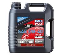 LIQUI MOLY Motorbike 4T Synth 5W-40 Street Race | 4 L | Motocicleta aceite de motor completamente sintético | 1685