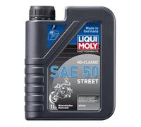 LIQUI MOLY Motorbike HD-Classic SAE 50 Street | 1 L | Aceite de motor mineral de Motorad | 1572