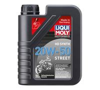 Bote 1L aceite Liqui Moly 100% sintético 20W-50 STREET