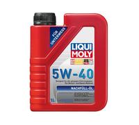 LIQUI MOLY Nachfüll-Öl 5W-40 | 1 L | Tecnología de síntesis Aceite de motor | 1305