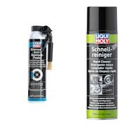 LIQUI MOLY Pasta antichirridos para frenos (lata con pincel) | 200 ml | Pegar | 3074 & Limpiador rápido (spray) | 500 ml | Limpiador rápido | 3318