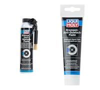 LIQUI MOLY Pasta antichirridos para frenos (lata con pincel) | 200 ml | Pegar | 3074 & Pasta antichirridos para frenos | 100 g | Pegar | 3077