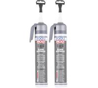 LIQUI MOLY Pasta estanqueizante de silicona negra, 200 ml, Protección corporal, Dichtstoff, Protección debajo del cuerpo, SKU 6185 (Paquete de 2)