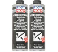 Liqui Moly Producto de protección de Bajos Negro | 1 L | Protección Corporal | Protección Debajo del Cuerpo | 6114 (Paquete de 2)