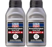 Liqui Moly SL6 Dot 4 21166 Bremsflüssigkeit 250ml, El Embalaje Puede Variar (Paquete de 2)