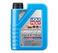 LIQUI MOLY Super Diesel Leichtlauf 10W-40 | 1 L | Tecnología de síntesis Aceite de motor | 1434