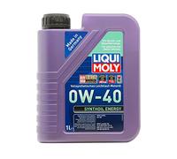 LIQUI MOLY Aceite de motor Synthoil Energy 0W-40 Tecnología de síntesis 1 L 9514