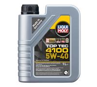 LIQUI MOLY Aceite de motor Top Tec 4100 5W-40 Tecnología de síntesis 1 L