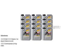 Liqui Moly Top Tec 4100 5W-40 Aceite aceite motor 12 Litro para VW 505 00 BMW