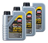 Liqui Moly Top Tec 4100 5W-40 Aceite aceite motor 3 Litro para VW 505 00 BMW