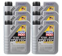 Liqui Moly Top Tec 4100 5W-40 Aceite aceite motor 6 Litro para VW 505 00 BMW