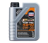 LIQUI MOLY Top Tec 4210 0W-30 | 1 L | Aceite de motor | SKU: 21604 | Autorizaciones: BMW LL-04/LL-19FE, MB 229.51/229.52, Porsche C30, VW 504/507