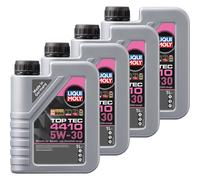 Liqui Moly Top Tec 4410 5W-30 4L para Renault Rn 17 07 Acea C3 Mb-Approval