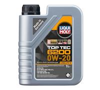 LIQUI MOLY Top Tec 6200 0W-20 | 1 L | Tecnología de síntesis Aceite de motor | 20787