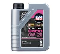 LIQUI MOLY Aceite de motor Top Tec 6400 0W-20 ACEA C5 Renault RN 17 FE 1 L