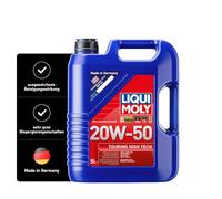 LIQUI MOLY Touring High Tech 20W-50 | 5 L | Aceite de motor mineral | 1255