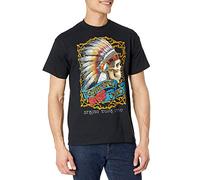 Liquid Blue Camiseta Grateful Dead Spring Tour '90 para Hombre, Negro, XX-Large